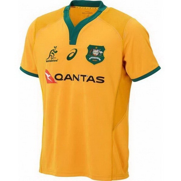 Camiseta Australia 1ª 2018 Amarillo